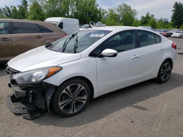 KIA FORTE EX 2015 with VIN KNAFX4A81F5335553 - Photo from auction