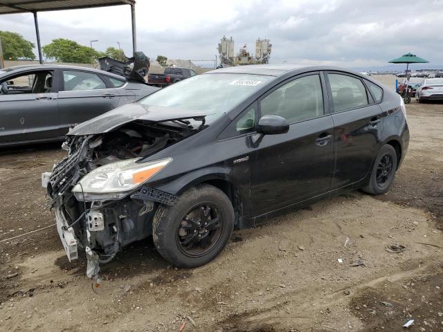 TOYOTA PRIUS 2012 with VIN JTDKN3DUXC5537099 - Photo from auction