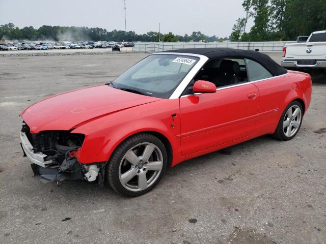 AUDI A4 S-LINE 2008 with VIN WAUBF48HX8K005891 - Photo from auction