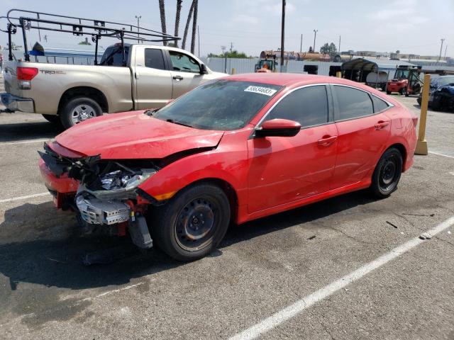 HONDA CIVIC LX 2016 with VIN 2HGFC2F50GH548927 - Photo from auction