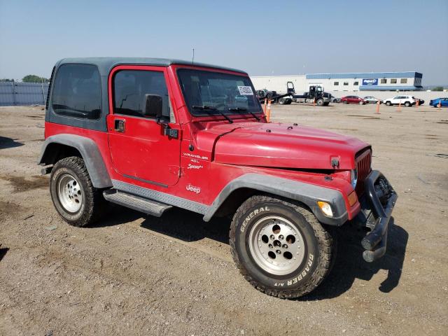 Photo 4 from auction – 2000 JEEP WRANGLER / with VIN 1J4FA49S9YP791483