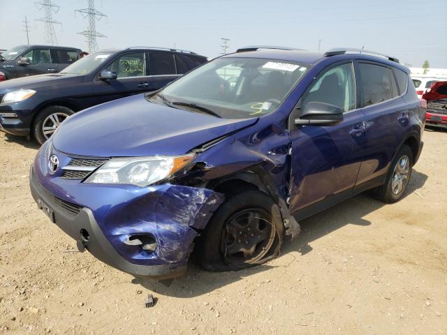 TOYOTA RAV4 LE 2015 with VIN 2T3BFREVXFW401138 - Photo from auction