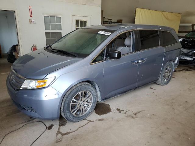 HONDA ODYSSEY EX 2012 with VIN 5FNRL5H60CB143590 - Photo from auction