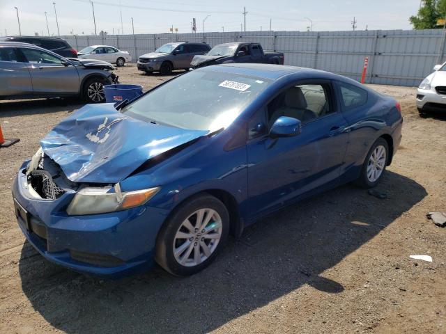 HONDA CIVIC EX 2012 with VIN 2HGFG3B80CH547023 - Photo from auction