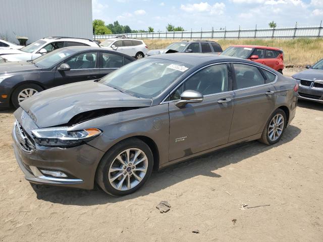 FORD FUSION SE 2017 with VIN 3FA6P0PU8HR272974 - Photo from auction