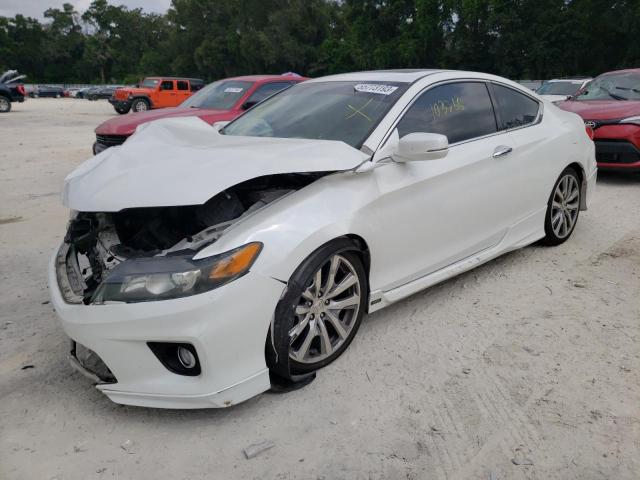 HONDA ACCORD EXL 2014 with VIN 1HGCT2B89EA001329 - Photo from auction