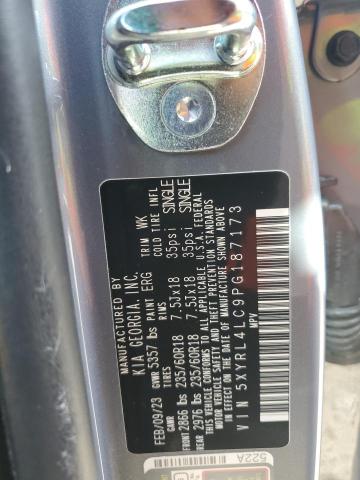 Photo 14 from auction – 2023 KIA SORENTO S with VIN 5XYRL4LC9PG187173