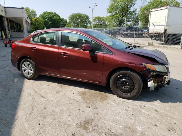 Photo 4 from auction – 2012 HONDA CIVIC LX with VIN 19XFB2F55CE078692