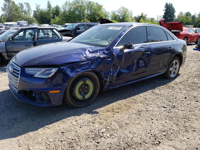 AUDI A4 PREMIUM 2019 with VIN WAUDNAF42KA042263 - Photo from auction