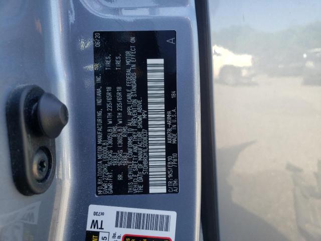 Photo 14 from auction – 2020 TOYOTA HIGHLANDER with VIN 5TDHBRCH1LS008337