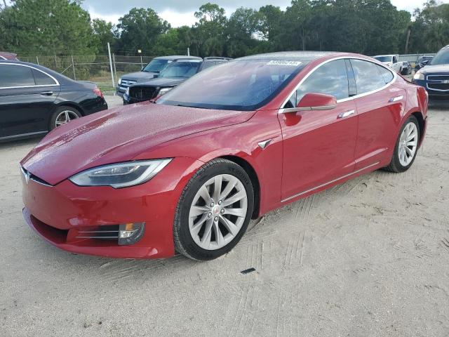 TESLA MODEL S 2017 with VIN 5YJSA1E25HF228935 - Photo from auction