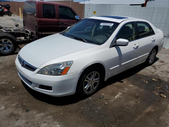 HONDA ACCORD EX 2007 with VIN JHMCM56847C001655 - Photo from auction