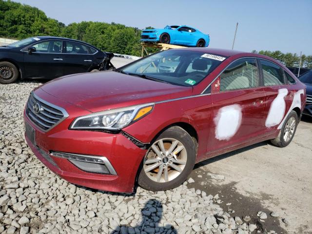 HYUNDAI SONATA SE 2015 with VIN 5NPE24AF3FH033337 - Photo from auction