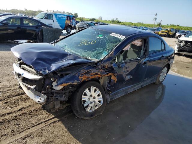 HONDA CIVIC VP 2010 with VIN 19XFA1F3XAE000787 - Photo from auction