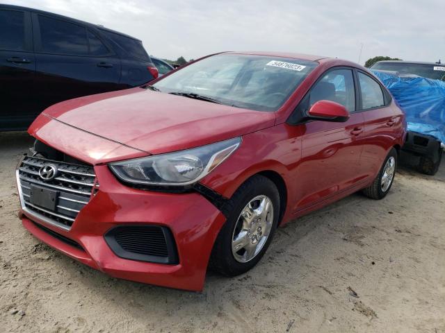 HYUNDAI ACCENT SE 2019 with VIN 3KPC24A39KE055368 - Photo from auction