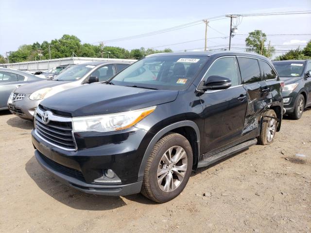 TOYOTA HIGHLANDER 2015 with VIN 5TDJKRFH5FS101007 - Photo from auction