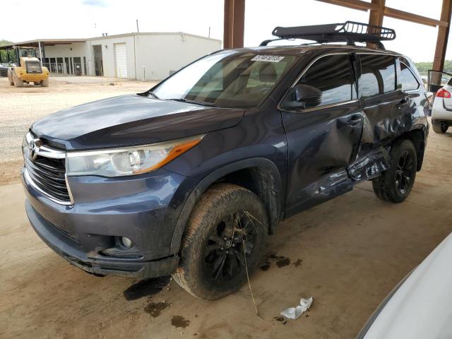 TOYOTA HIGHLANDER 2016 with VIN 5TDJKRFHXGS234945 - Photo from auction