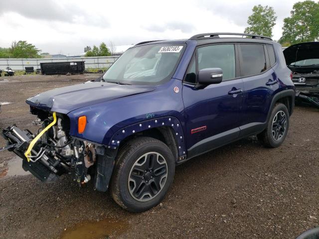 JEEP RENEGADE T 2016 with VIN ZACCJBCT5GPD31933 - Photo from auction