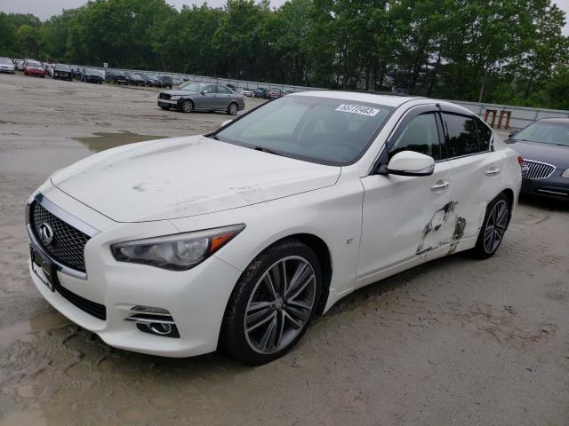 Photo 1 from auction – 2014 INFINITI Q50 BASE with VIN JN1BV7AR7EM696326