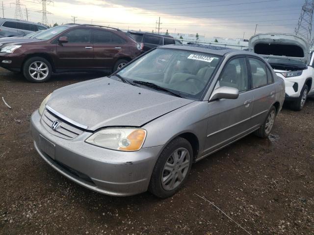 HONDA CIVIC EX 2003 with VIN JHMES26733S001084 - Photo from auction