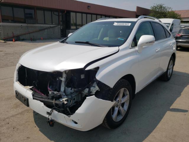 LEXUS RX 350 2010 with VIN 2T2BK1BA0AC072396 - Photo from auction