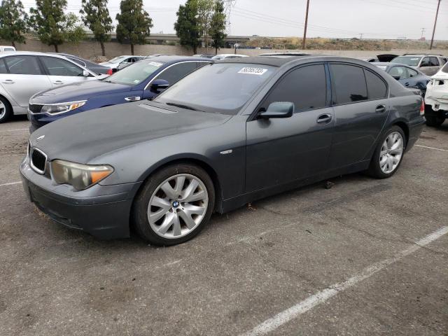 Photo 1 from auction – 2005 BMW 7 SERIES with VIN WBAGL63525DP76403
