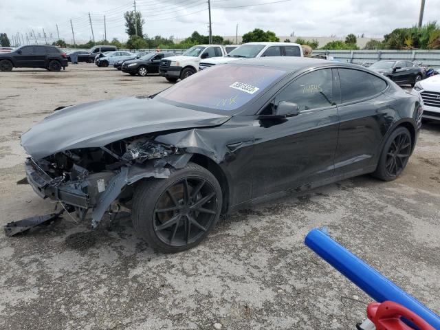 TESLA MODEL S 2017 with VIN 5YJSA1E18HF209691 - Photo from auction