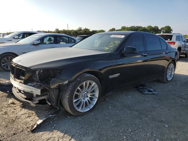 BMW 750LI 2014 with VIN WBAYE8C56ED135815 - Photo from auction