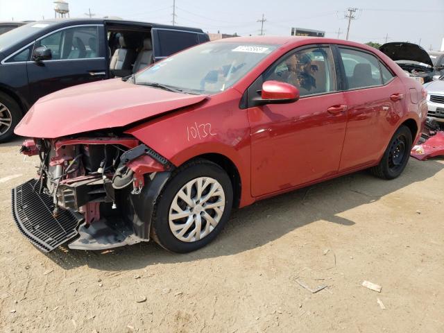 TOYOTA COROLLA L 2019 with VIN 2T1BURHE3KC141087 - Photo from auction