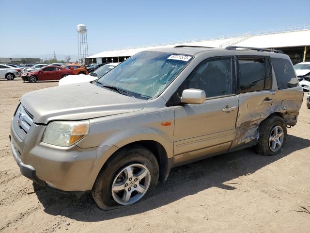 HONDA PILOT EX 2006 with VIN 5FNYF28676B000559 - Photo from auction