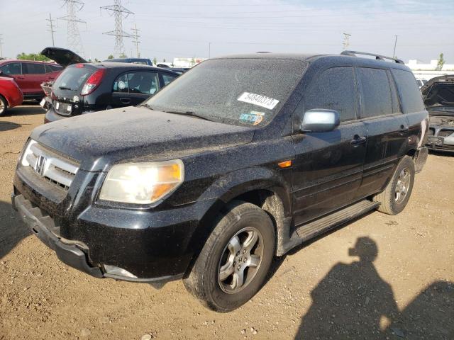 HONDA PILOT EX 2006 с VIN 5FNYF184X6B020409 - Снимка от търг