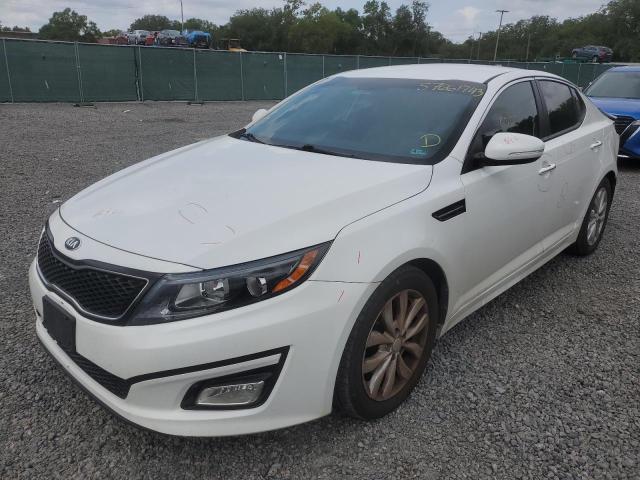 KIA OPTIMA LX 2015 with VIN 5XXGM4A70FG505310 - Photo from auction
