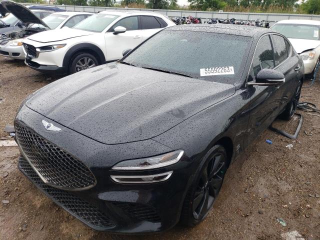 GENESIS G70 BASE 2023 with VIN KMTG34TA1PU113042 - Photo from auction