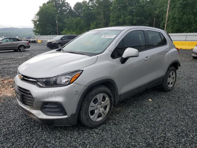 CHEVROLET TRAX LS 2017 with VIN 3GNCJKSB4HL200695 - Photo from auction