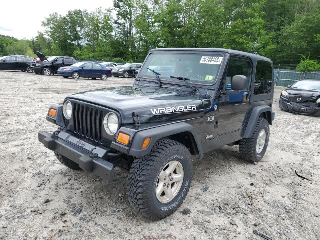 JEEP WRANGLER X 2006 with VIN 1J4FA39S36P735501 - Photo from auction