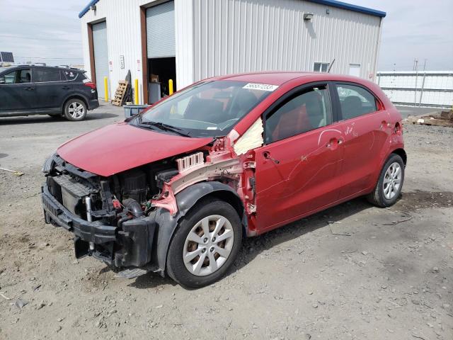 KIA RIO LX 2015 with VIN KNADM5A36F6452839 - Photo from auction