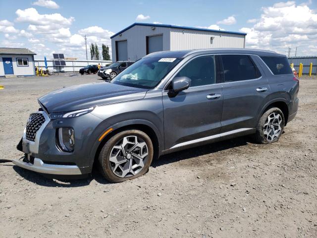 HYUNDAI PALISADE C 2022 with VIN KM8R7DHEXNU336583 - Photo from auction