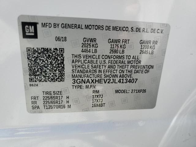Photo 14 from auction – 2018 CHEVROLET EQUINOX LS with VIN 3GNAXHEV2JL413407