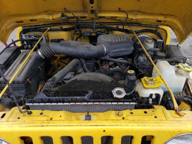Photo 11 from auction – 2001 JEEP WRANGLER / with VIN 1J4FA29P31P301464