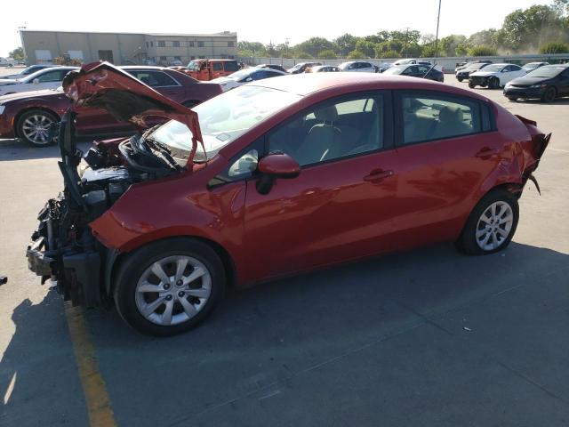 KIA RIO LX 2013 with VIN KNADM4A34D6170917 - Photo from auction