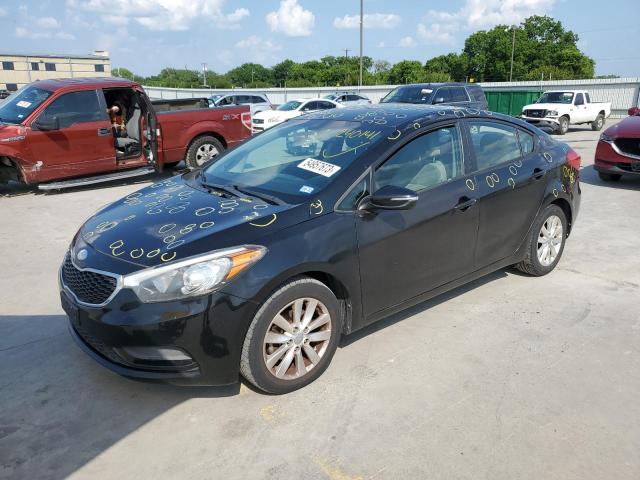KIA FORTE LX 2014 with VIN KNAFX4A60E5240141 - Photo from auction