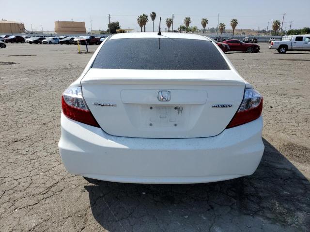 Photo 6 from auction – 2012 HONDA CIVIC HYBR with VIN JHMFB4F35CS007871