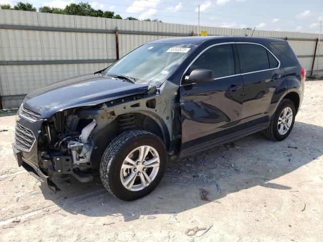 CHEVROLET EQUINOX LS 2017 with VIN 2GNALBEK1H1551787 - Photo from auction