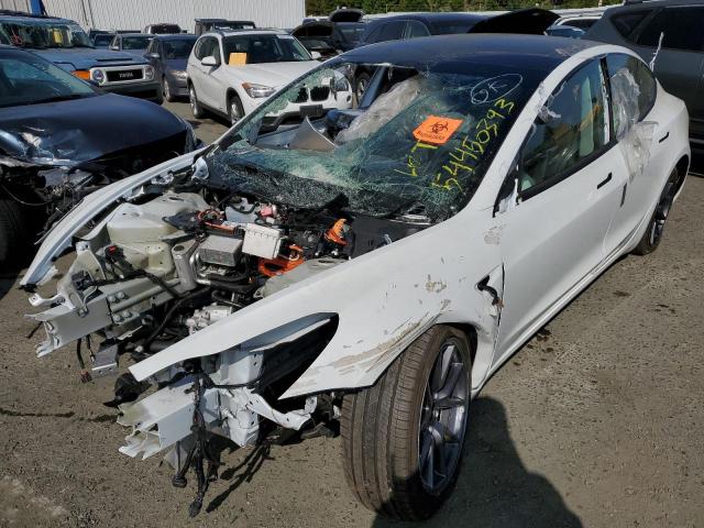 TESLA MODEL 3 2022 with VIN 5YJ3E1EB3NF178279 - Photo from auction