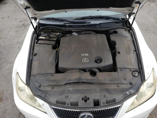 Photo 11 from auction – 2008 LEXUS IS 250 with VIN JTHBK262985080743