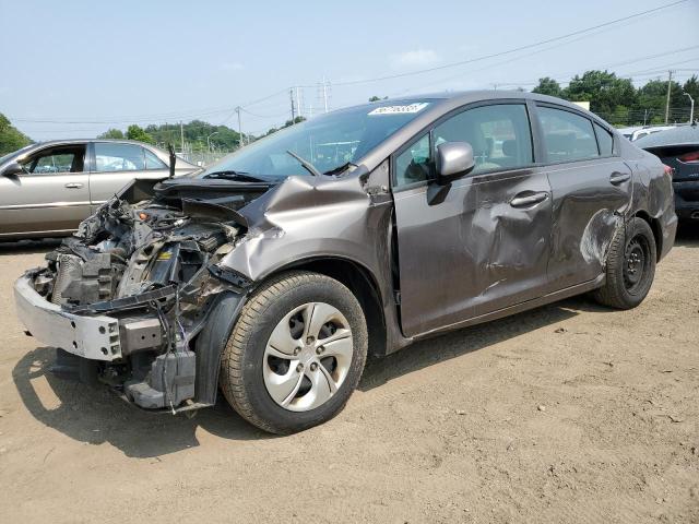 HONDA CIVIC LX 2013 with VIN 2HGFB2F53DH603210 - Photo from auction