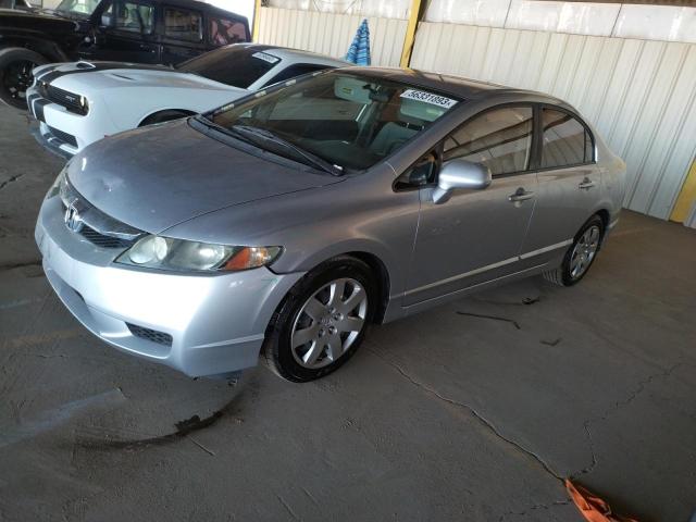 HONDA CIVIC LX 2010 with VIN 19XFA1F51AE048406 - Photo from auction