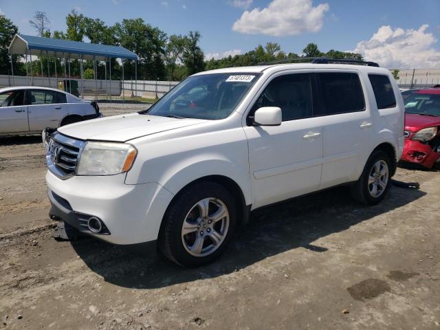 HONDA PILOT EXL 2014 with VIN 5FNYF3H54EB025110 - Photo from auction