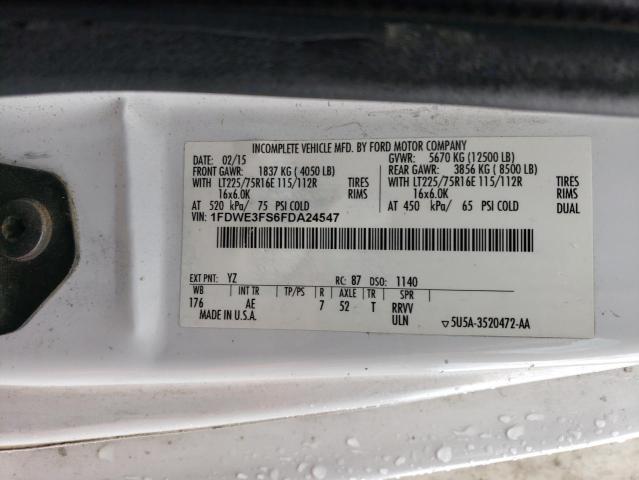 Photo 14 from auction – 2015 FORD ECONOLINE with VIN 1FDWE3FS6FDA24547