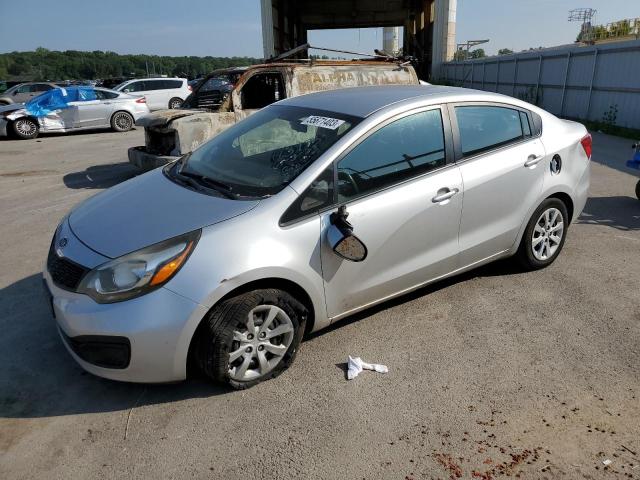 KIA RIO LX 2012 with VIN KNADM4A32C6059281 - Photo from auction